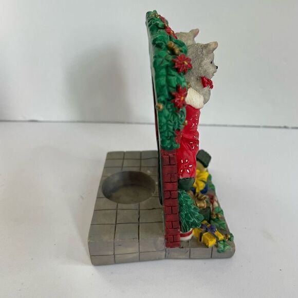 Christmas tea light holder| Fireplace tea light holder - Picture 6 of 10